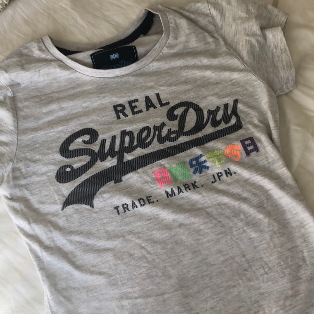 Grey Superdry T-shirt